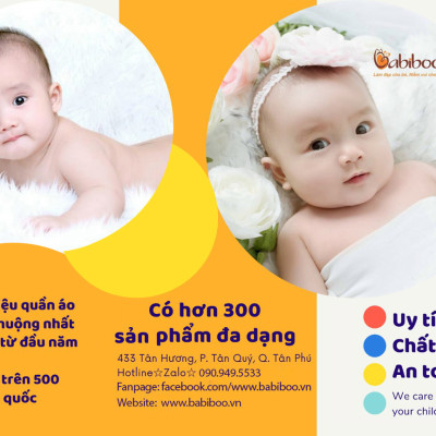 Áo khoát mè cho bé BABIBOO - BB126