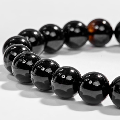 Vòng Tay Đá Thiên Thạch Charm Tuổi Tuất Bạc Mạ Vàng 24K Ngọc Quý Gemstones