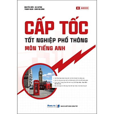 Sách - Cấp Tốc Tốt Nghiệp Phổ Thông Môn Tiếng Anh