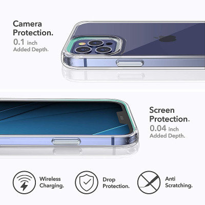 Ốp lưng chống sốc trong suốt siêu mỏng 1mm cho iPhone 13/ 13 Pro/ 13 Pro Max hiệu Memumi Glitter (độ trong tuyệt đối, chống trầy xước, chống ố vàng, tản nhiệt tốt) - hàng nhập khẩu