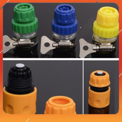 ️Evoucher Bộ dây vòi xịt nước rửa xe, tưới cây , tăng áp 3 lần, loại 3m, 5m 206701-1Sđầu đồng, cút+  túi đựng bút