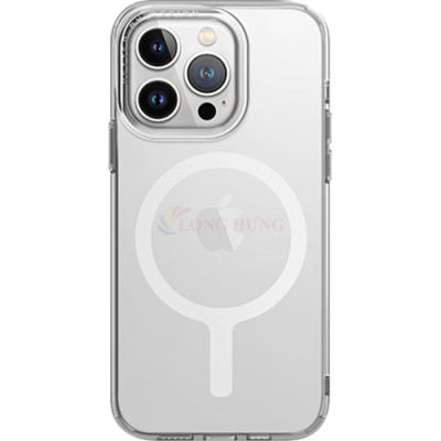 Ốp lưng chống sốc hỗ trợ sạc không dây Uniq Hybrid Compatible LifePro Xtreme(AF) dành cho iPhone 15 Pro Max - Hàng chính hãng