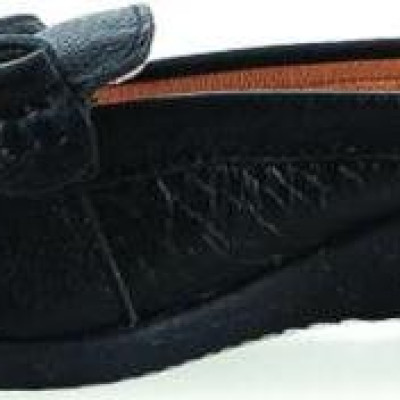 Giày Sabo Nữ Da Bò Huy Hoàng HT7936 - Đen