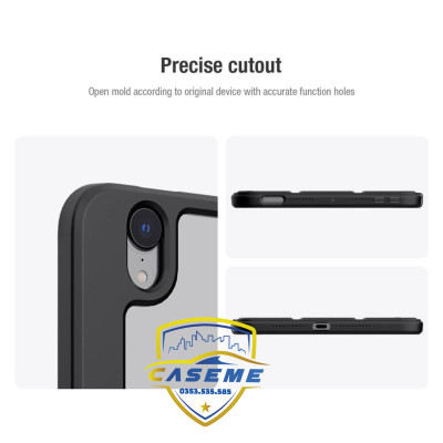 Bao Da Dành Cho iPad Mini 6/Mini 7 Bevel Leather Case Chính Hãng Nillkin - Hàng Nhập Khẩu