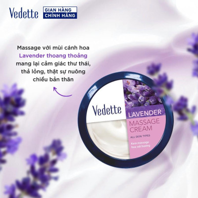 Kem massage Vedette Lavender 145ml