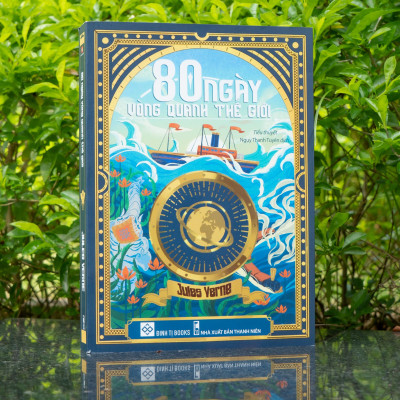 Sách - 80 ngày vòng quanh thế giới (Bìa cứng) - Đinh Tị Books