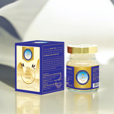 [Hộp QT 6 Hũ] Tổ Yến Chưng Đường Phèn - Yến Sào Hòn Gốm Chính Hiệu Khánh Hòa - HGKNEST
