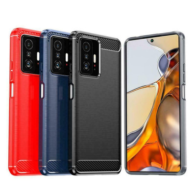Ốp lưng chống sốc vân kim loại cho Xiaomi 11T 5G / 11T Pro 5G hiệu Likgus (bảo vệ toàn diện, chống va đập) - hàng nhập khẩu