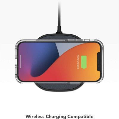 Ốp lưng kháng khuẩn chống sốc hỗ trợ sạc Maqsafe cho iPhone 14 Pro Max (6.7 inch) hiệu ZAGG Gear4 Crystal Clear Case (siêu mỏng 1.5mm, kháng khuẩn cho tay, chống sốc độ cao 4m, vật liệu tái chế thân thiện với môi trường) - hàng nhập khẩu