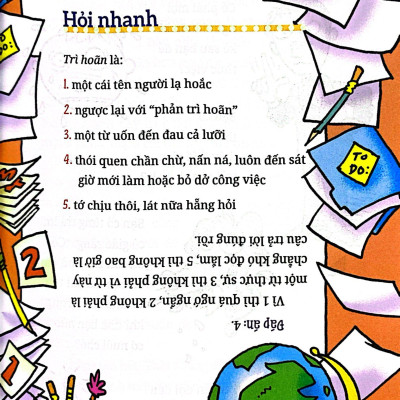 Kỹ Năng Học Đường - Bệnh Trì Hoãn Ư? Đừng Sợ!