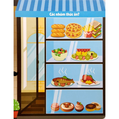 Lift-The-Flap-Lật Mở Khám Phá - Food - Thức Ăn
