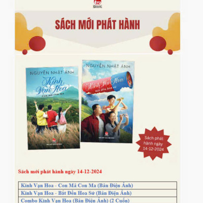 Sách Kính Vạn Hoa (Con Mả Con Ma + Bắt Đền Hoa Sứ) - Bản diện ảnh Tặng kèm Postcard
