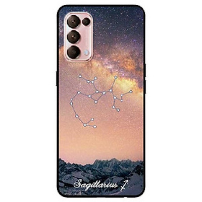 Ốp lưng dành cho Oppo Reno 5 mẫu Cung Hoàng Đạo - Sagittarius