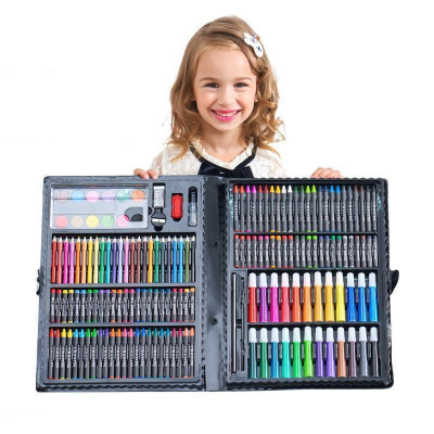 Hộp Bút Chì Màu 168 Món Kid