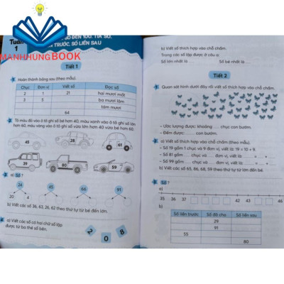 Sách - Luyện tập Toán lớp 2 ( tập 1 + tập 2)