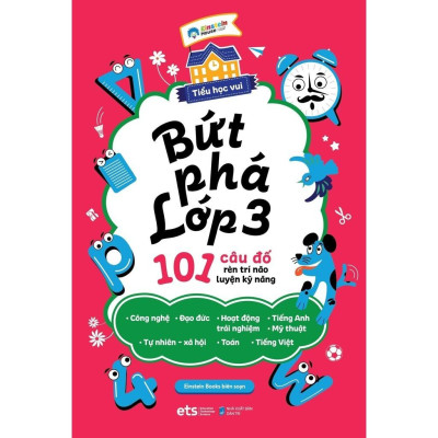 Lẻ/Combo Tiểu Học Vui: Lớp 1 + 2 + 3 + 4 - 101 Câu Đố Rèn Trí Não, Luyện Kỹ Năng - Bản Quyền