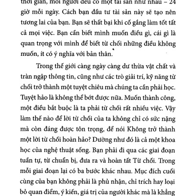 Lời Từ Chối Hoàn Hảo (Tái Bản) (Quà Tặng Kèm: Special Tickbook)