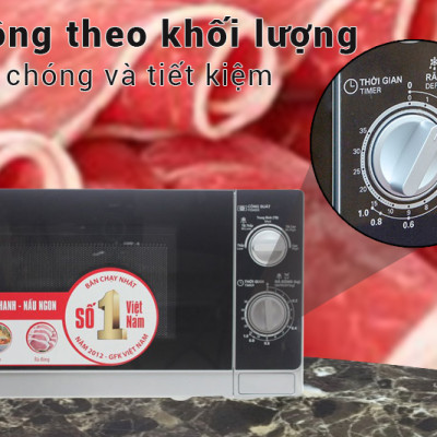 Lò Vi Sóng Sharp R-205VN(S) - 20L - Hàng chính hãng