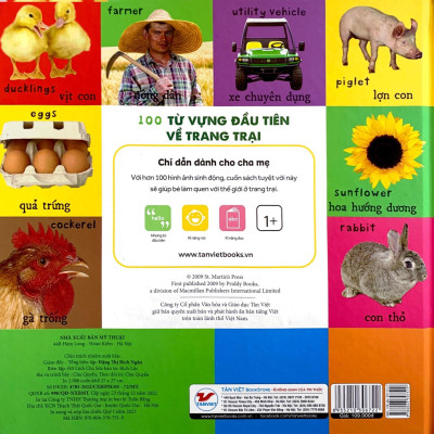 Từ Vựng Đầu Đời Của Bé - 100 Từ Vựng Đầu Tiên Về Trang Trại