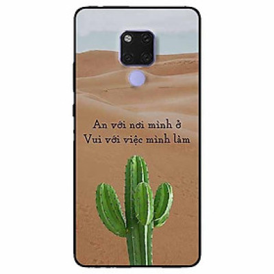 Ốp lưng in cho Huawei Mate 20  Mẫu An Với Nơi Mình Ở