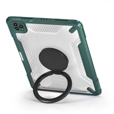 Ốp Lưng Kèm giá đỡ WIWU Mecha Rotative Stand Case Cho IPad Gen 9 / Pro 11 inch M1 / M2 , Air 4 / 5 10,9 inch - Hàng chính hãng