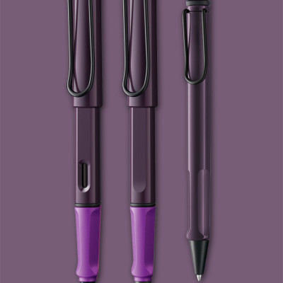 Bút Bi Lamy Safari Violet Blackberry - 2D8