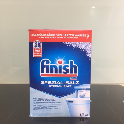COMBO FINISH: Viên rửa bát Classic 90 viên + Bóng 750ml + Muối 1,2kg + Dung dịch vệ sinh
