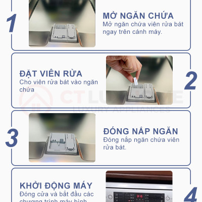 Viên rửa bát Finish All in one 94 Viên( Nhiều chức năng) - ĐỨC