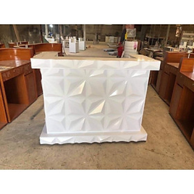 Quầy Thu Ngân & Quầy Bar Ngang 1m Ván MDF Chống Ẩm
