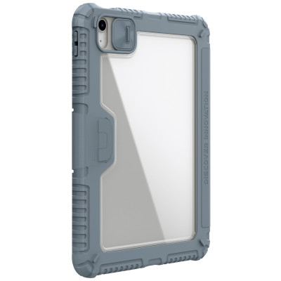 Bao da cho iPad Gen 10 10.9 inch 2022 Nillkin Bumper Leather Case Pro (Có khe cắm bút Apple Pencil) - Hàng Chính Hãng