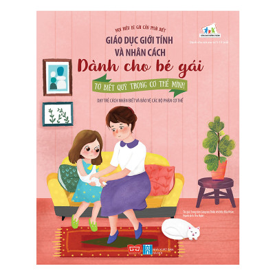 Combo 4 cuốn sách giúp các bé cư xử đúng mực, thông minh trong mọi tình huống: Giáo dục giới tính và nhân cách dành cho bé gái