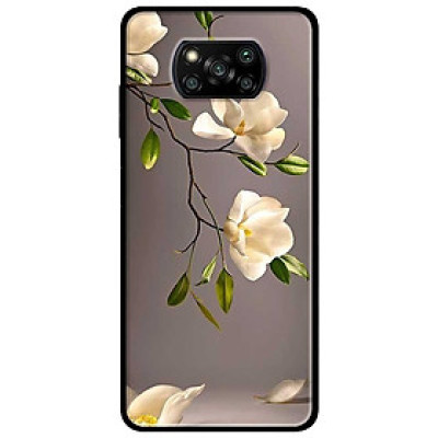 Ốp lưng dành cho Xiaomi Poco X3 mẫu Hoa Lá Rơi
