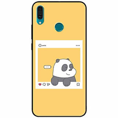 Ốp lưng dành cho Huawei Y9 2019 mẫu Chú Gấu Khung Hình