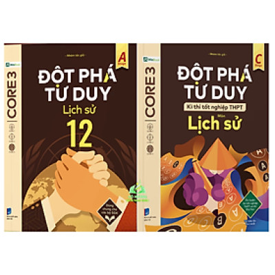 Sách - Combo Đột phá tư duy Lịch sử 12 & Đột phá tư duy kì thi tốt nghiệp THPT môn Lịch sử