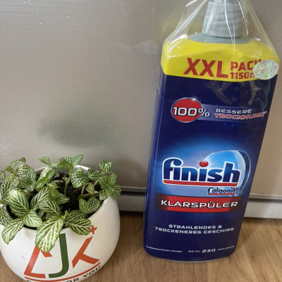 Nước làm bóng/ dầu bóng Finish chai 1150ml - Dành cho máy rửa chén - Nhập khẩu Đức
