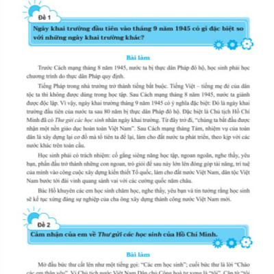 Sách - Những Bài Làm Văn Mẫu Lớp 5 - Tập 1 (Cánh Diều)