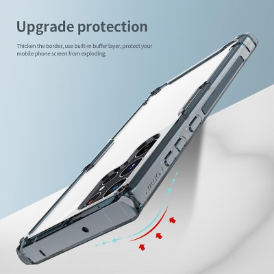 Ốp lưng TPU chống sốc cho Samsung Galaxy S25 Ultra , S25 Plus , S25 hiệu Nillkin Nature TPU Pro Case - hàng nhập khẩu
