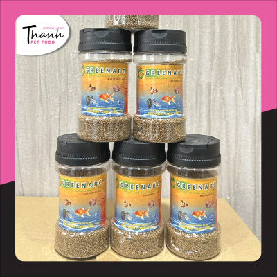 Thức ăn Cá Neon, Cánh Buồm, Molly, 7 màu, 3 đuôi ... GREENABC – Độ đạm 42% cho năng lượng dồi dào, tiêu hóa tốt, tăng đề kháng, lên màu đẹp – Hộp 40g