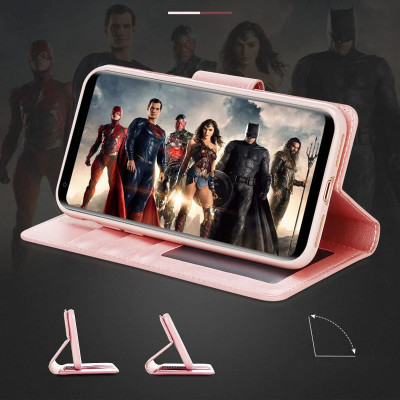 Bao da cho OPPO Reno12 5G, Reno 12F 5G hiệu Hanman dạng ví cài thẻ chống sốc cao cấp - Hàng chính hãng.