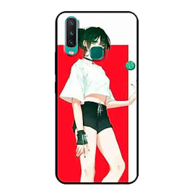 Ốp Lưng in cho Vivo Y15 Mẫu Girl Anime 6 - Hàng Chính Hãng