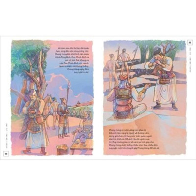 Lịch sử Việt Nam bằng tranh: Mai đế - Phùng vương (Bản màu, bìa cứng)