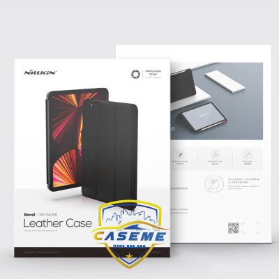 Bao Da Dành Cho iPad Mini 6/Mini 7 Bevel Leather Case Chính Hãng Nillkin - Hàng Nhập Khẩu