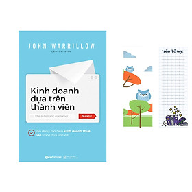 Kinh Doanh Dựa Trên Thành Viên (Tặng Kèm Bookmark Tiki)