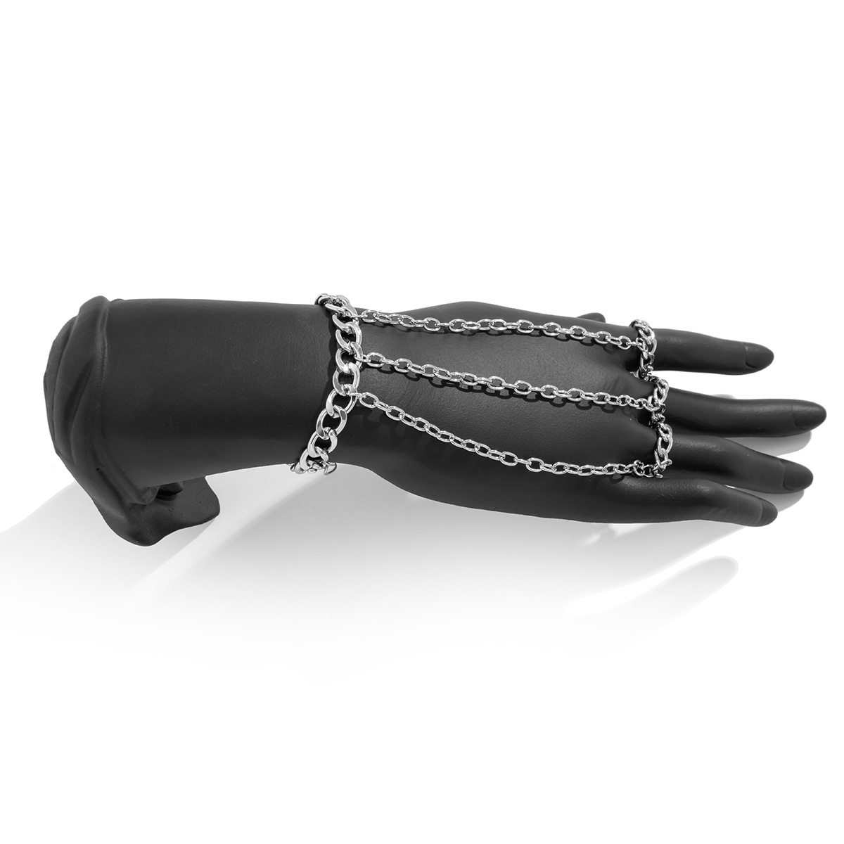 Vòng tay lắc tay kèm nhẫn titan không gỉ đặc biệt cá tính unisex