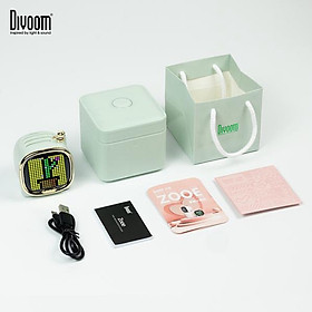 Loa Bluetooth Divoom Zooe công suất 6W, màn hình LED 256 Full RGB, bảo hành 12 tháng - Hàng chính hãng