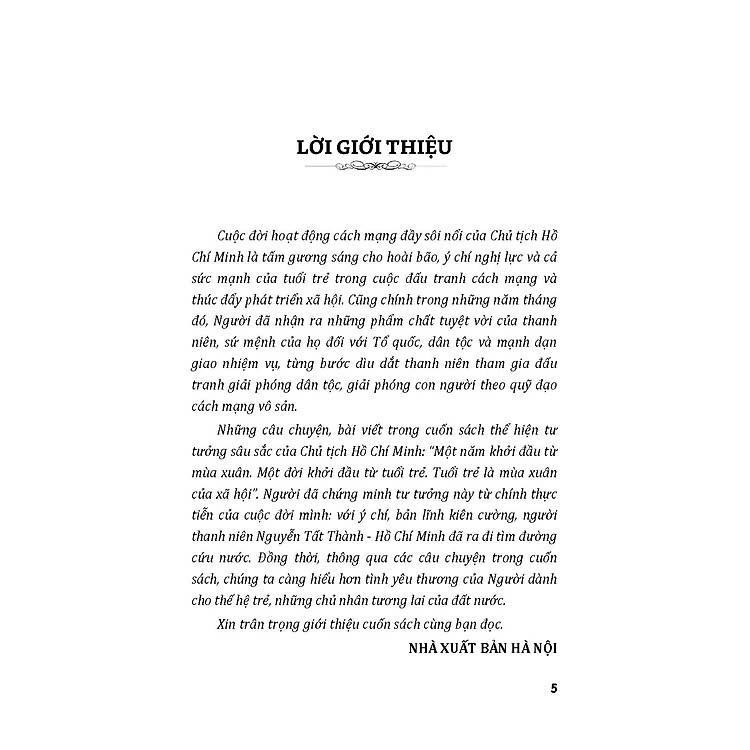 Sách - Chủ Tịch Hồ Chí Minh Với Cuộc Hành Trình Của Thời Đại - Tuổi Trẻ Và Sứ Mệnh Lịch Sử - VIETNAMBOOK