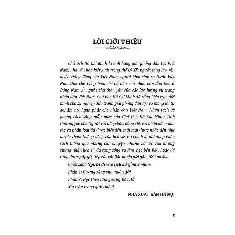 Sách - Chủ Tịch Hồ Chí Minh Với Cuộc Hành Trình Của Thời Đại - Người Đi Vào Lịch Sử - VIETNAMBOOK