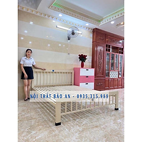 GIƯỜNG SẮT HỘP 4X8 - ĐA DẠNG KÍCH THƯỚC - BAO ĐẸP
