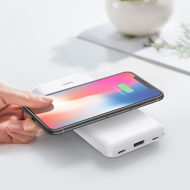 Pin Sạc Dự Phòng Hoco J50-10.000mAh-Sạc Không Dây J50,HÀNG CHÍNH HÃNG
