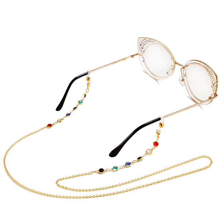 Dây đeo gọng kính chuỗi glasses chain chống rơi vỡ kính đeo cổ dây đeo earphone phong cách Âu Mỹ sịn sò